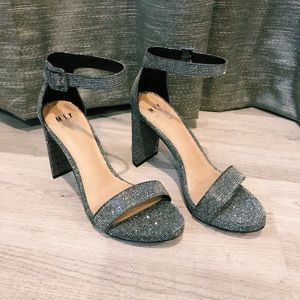 Silver heels
